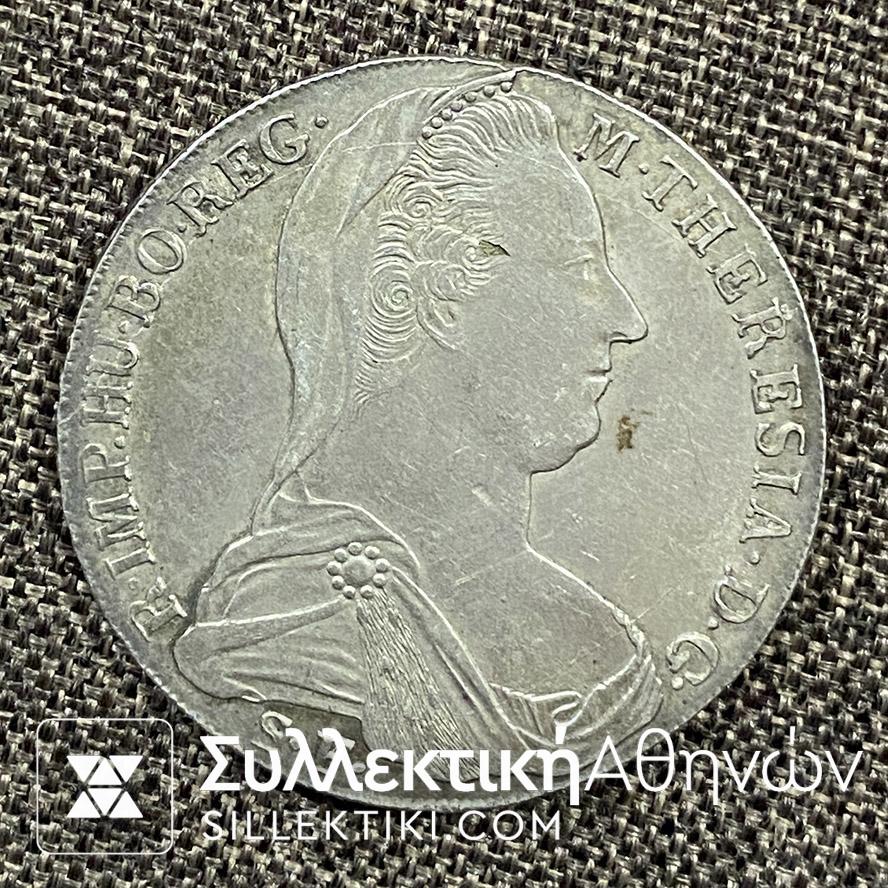 ΑΥΣΤΡΙΑ Μαρία Θυρεσία Θάλερ 1786 ΓΝΗΣΙΟ (κοπή Ιταλίας) AU